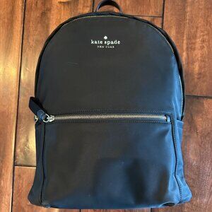 Kate Spade Black Nylon Chelsea Backpack